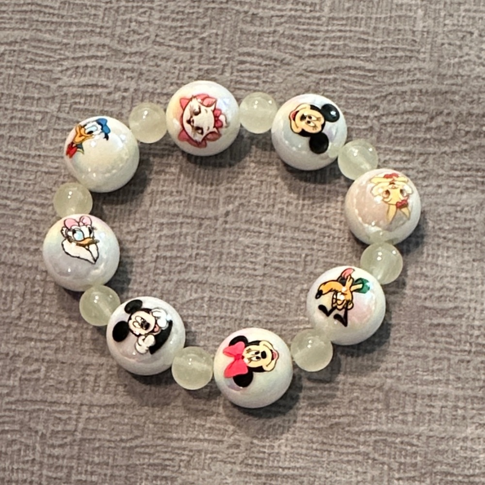Disney Character Beaded Bracelet